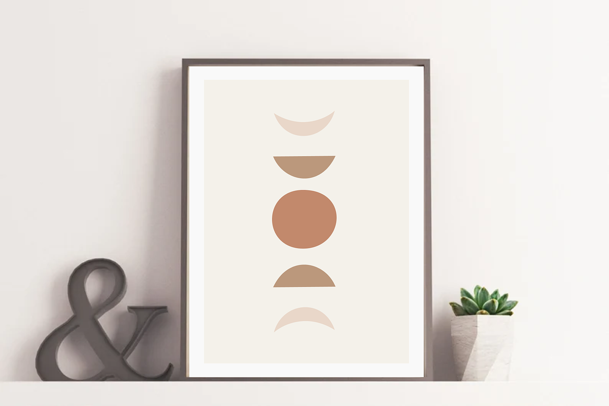 Boho Poster Bundle, an Illustration by KreyaParekh (Photo 6 of 13)