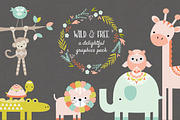 Wild & Free Design Pack, an Animal Illustration by Wild Twig Co (Thumbnail 5 of 6)