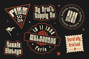 Sazzle Vintage, a Blackletter Font by Craft Supply Co. (Thumbnail 6 of 8)