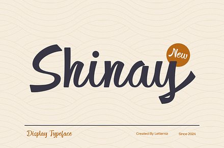 Shinay Display Font