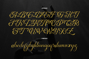 Nefaryth Tattoo Font