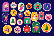 Merry Christmas and Happy New Year!, a Seasonal Illustration by MoleskoStudio (Thumbnail 13 of 27)