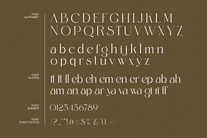 Mergila Modern Serif Font