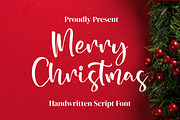 Merry Christmas, a Handwritten Font by Integritype Studio (Thumbnail 1 of 13)