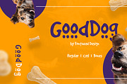 GoodDog, a Handwritten Font by Fonthead Design (Thumbnail 1 of 3)