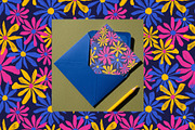 Petal Parade Retro Daisy Pattern, a Pattern Graphic by Annie Tyndall Creative (Thumbnail 5 of 12)