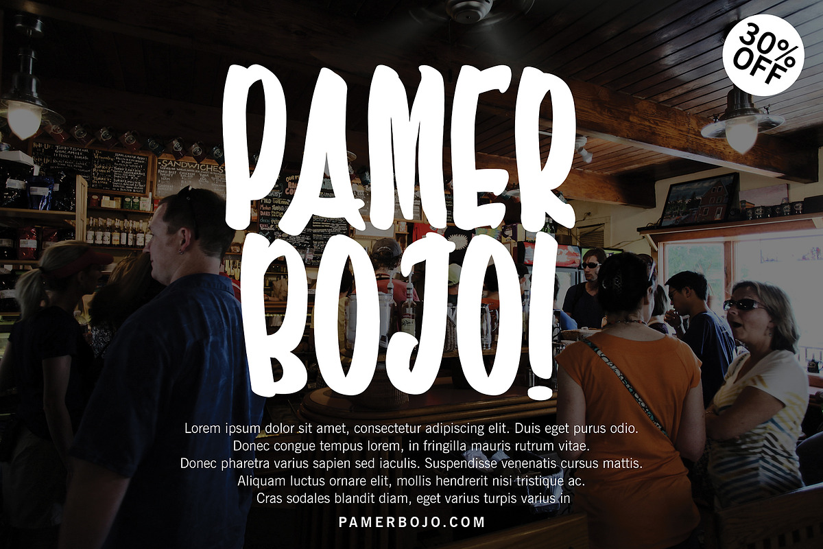 ONE SHOT FONT DUO !!! preview 3