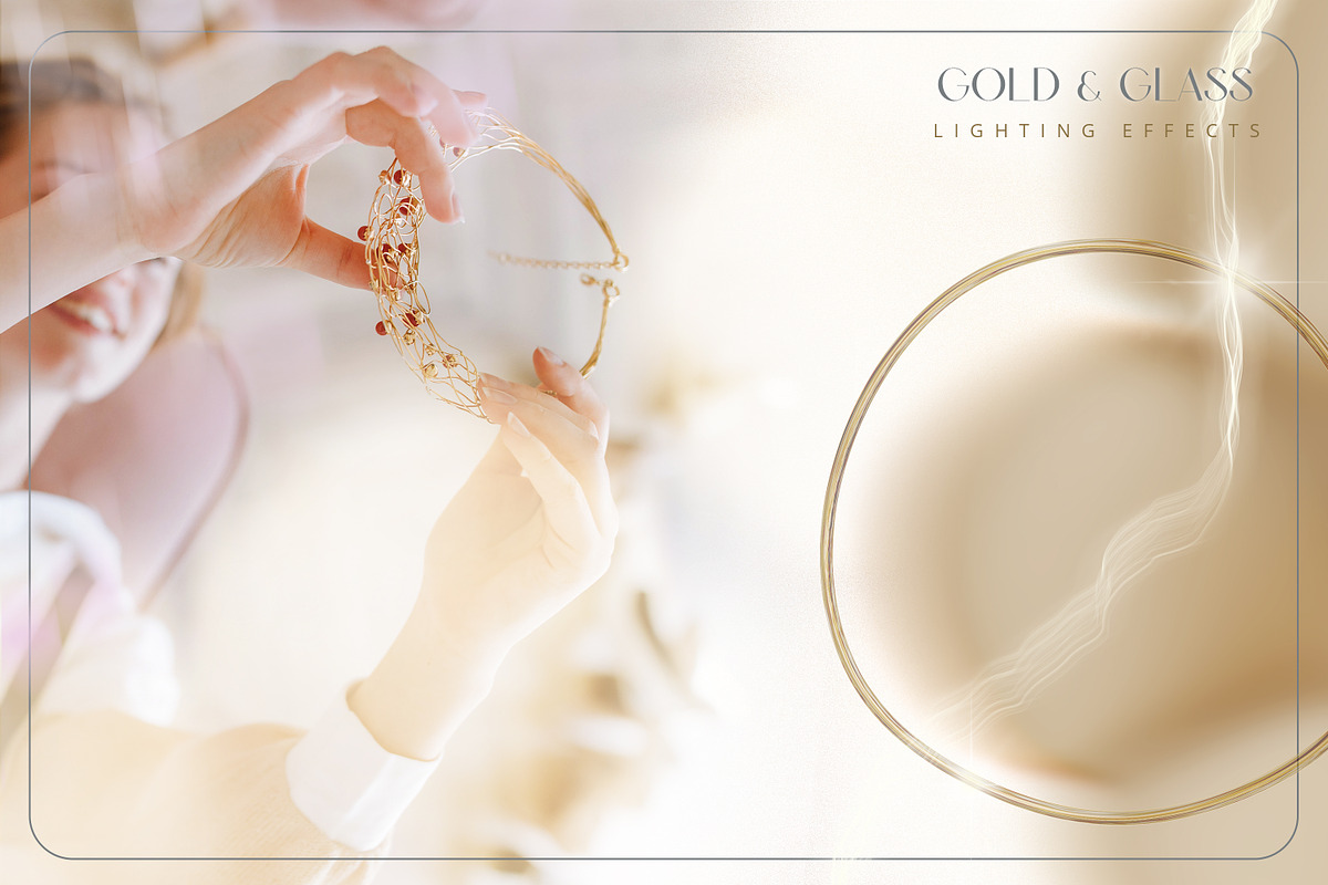 Gold Glass 3D Shapes & Backgrounds, an Object Graphic by Cat In Colour (Photo 13 of 13)