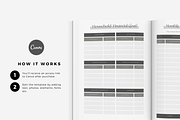 Budget Planner Canva Template, a Marketing Template by The Blog Creative (Thumbnail 3 of 6)