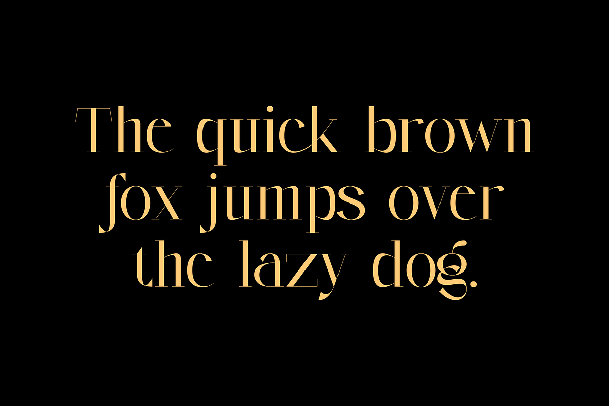 Gagile Aigusta - Modern Display Font, a Serif Font by Zakazis (Photo 2 of 6)