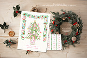 Mahjong Christmas Tree illustrations, a Decorative Illustration by TheHappyGiftArt (Thumbnail 12 of 12)