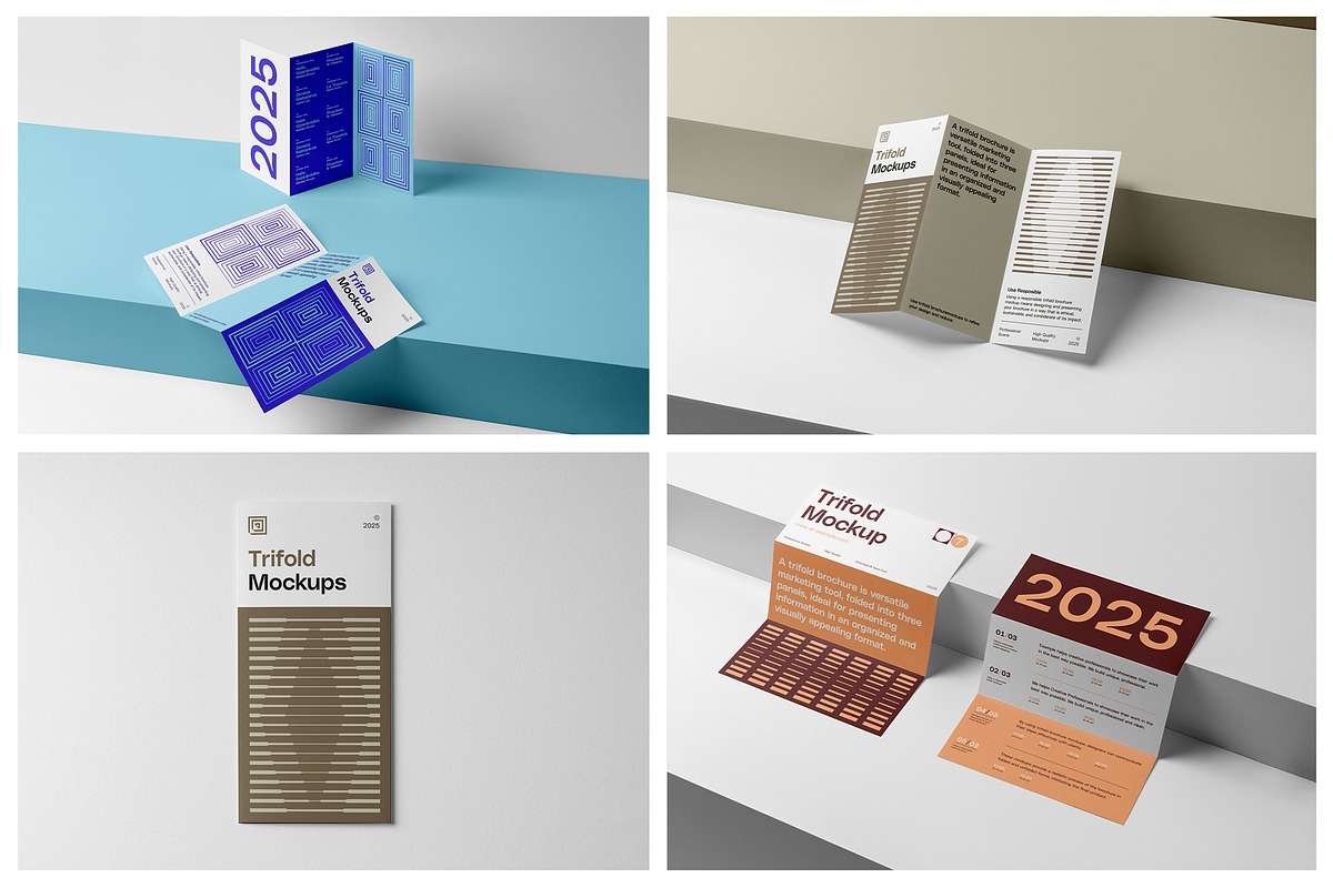 Flayer Trifold and Brochure Mockups, a Mockup by Mr.Mockup™ (Photo 8 of 18)