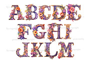 Autumn Alphabet Bundle | Halloween, a Decorative Illustration by GlamArtZhanna (Thumbnail 2 of 5)