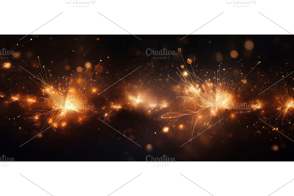 Abstract colored firework background, an Object Illustration by Beautiful things