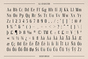 Acelon Rough, a Serif Font by Craft Supply Co. (Thumbnail 8 of 8)
