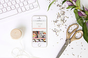 Macarons Photo Bundle & Mockups, an iPhone Mockup by Say Hello Photos (Thumbnail 4 of 5)
