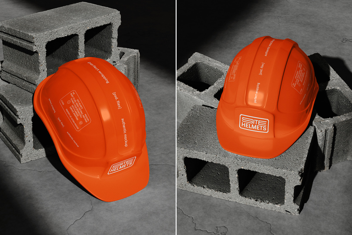 20+ Safety Helmet Mockups Bundle, a Mockup by Vitora Mockup (Photo 7 of 14)