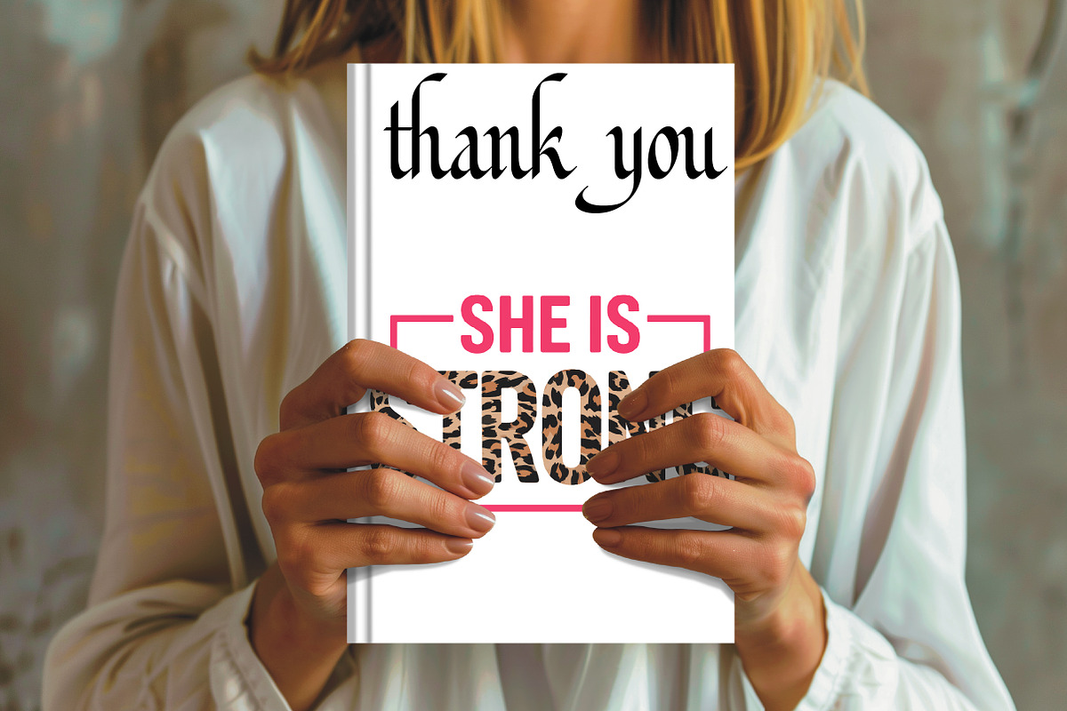 She is strong leopard print graphic, an Illustration by CrexoraLab (Photo 1 of 4)