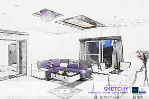 Sketchy - Artistic Color Sketch