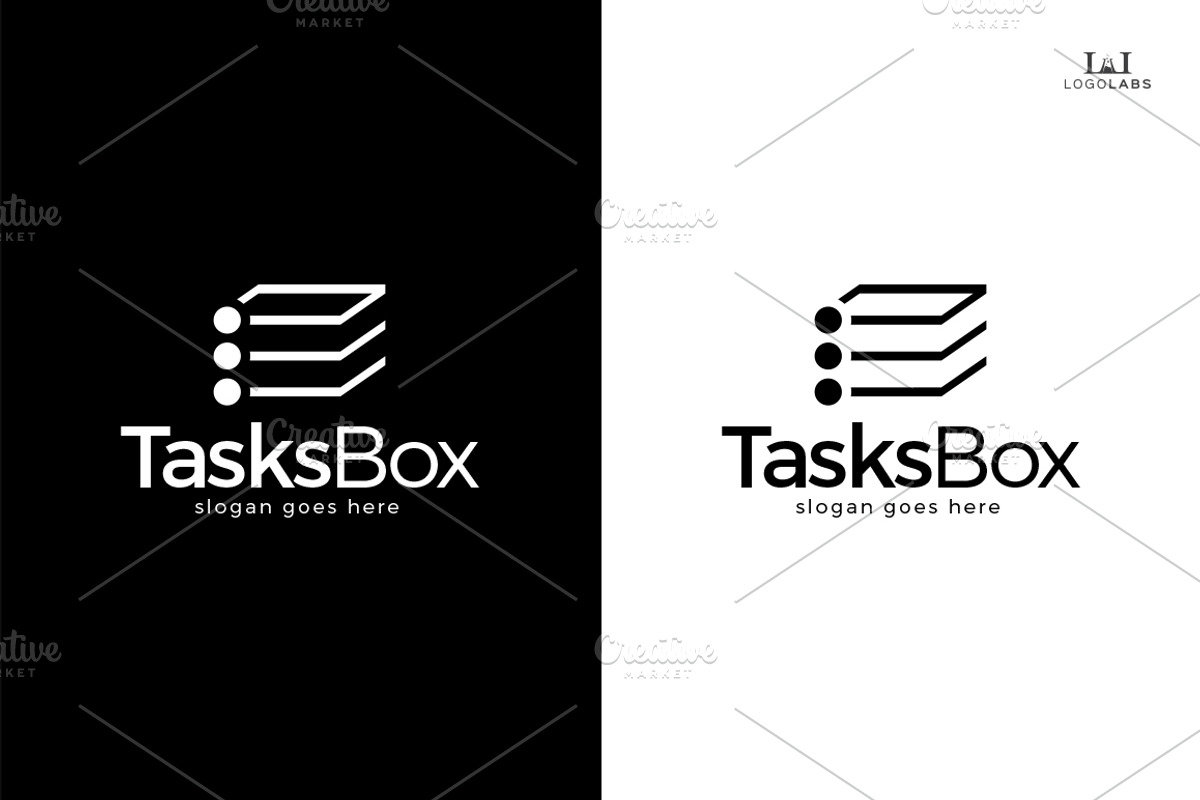 Tasks Box Logo, a Branding & Logo Template by LogoLabs