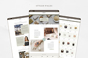 Wix Website Template - Ecommerce, a Wix Template by Nes Design Co (Thumbnail 4 of 9)