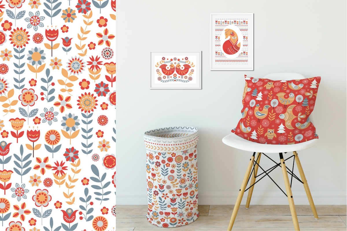Scandinavian Tale, a Decorative Illustration by Irina Skaska (Photo 4 of 12)
