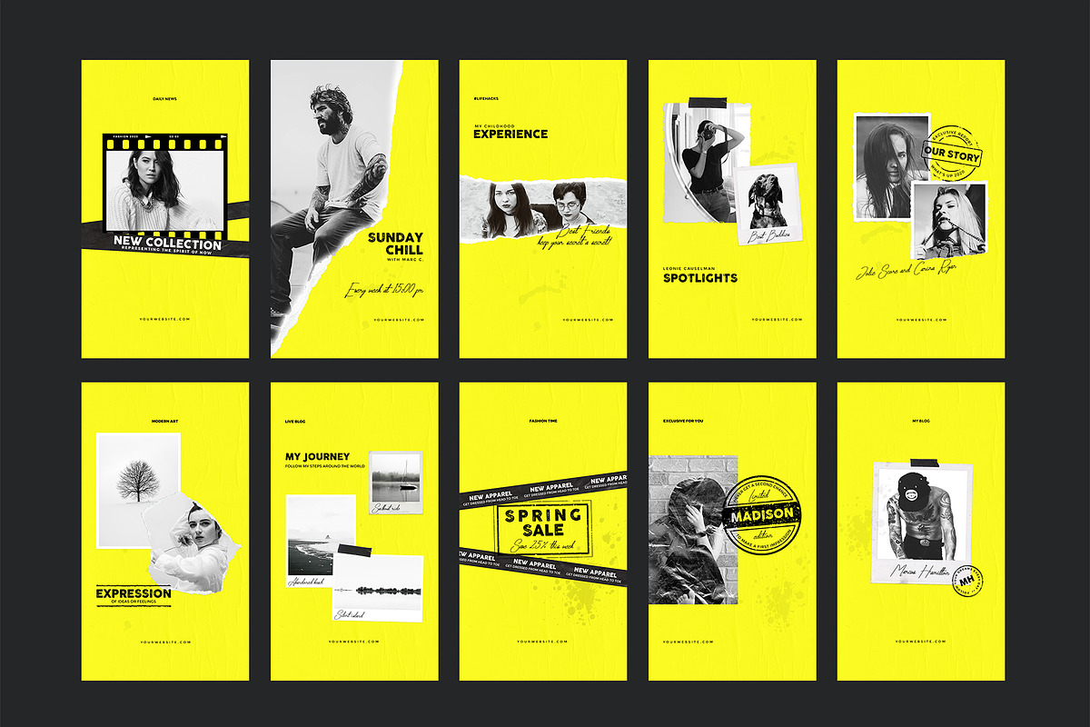 Striking Instagram Stories and Posts, a Social Media Template by Imagination Area (Photo 7 of 7)