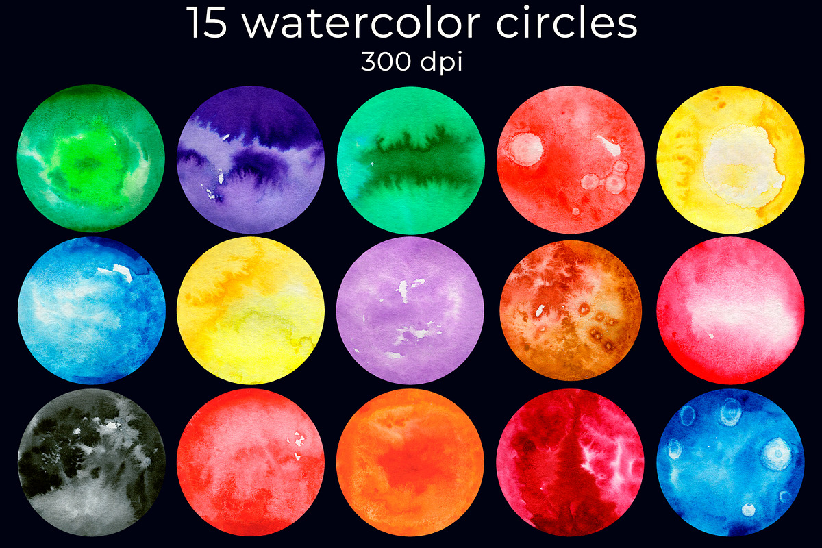 Watercolor brush stroke clipart, a Texture Illustration by AnastasiaWatercolor (Photo 6 of 9)