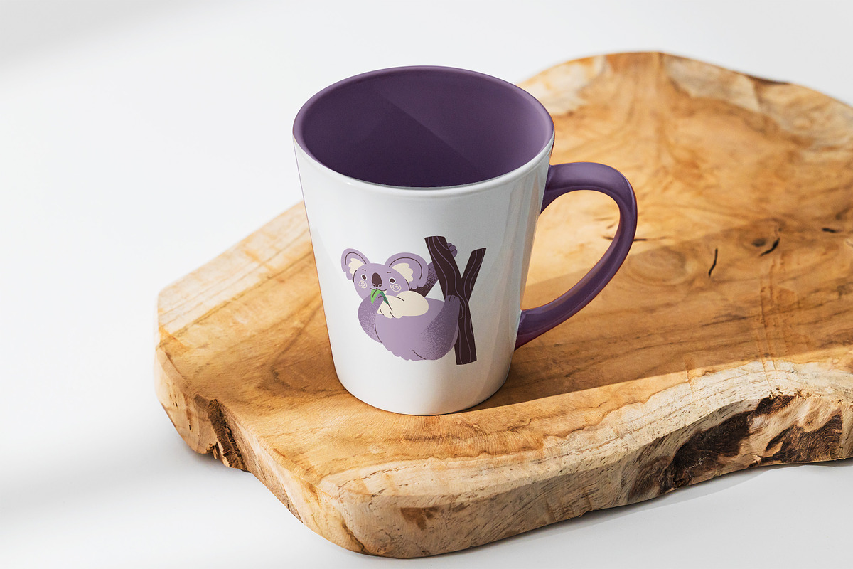 Cute koalas set, cards, patterns, an Animal Illustration by PaperTrident (Photo 9 of 17)