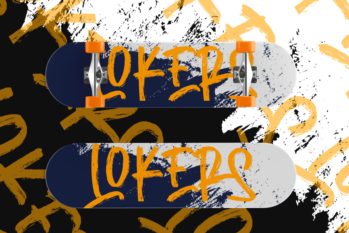 Hilang Brush, a Font by Vava Aryanto (Photo 2 of 6)