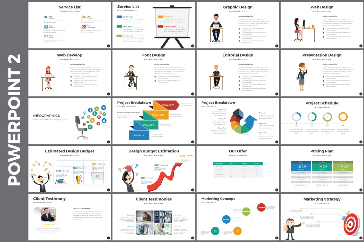 CreActive Presentation Template OFF, a Presentation Template by GreenDesign (Photo 3 of 6)