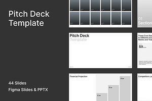 Pitch Deck Template, a Presentation Template by Out of Context