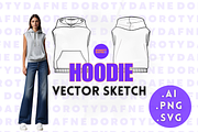 Sleeveless Hoodie, an Apparel Mockup by Doroty Dafne Designs (Thumbnail 1 of 7)