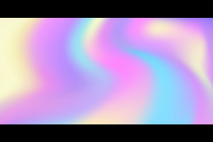 Hologram dreamlike gradient, a Decorative Illustration by Buch&Bee