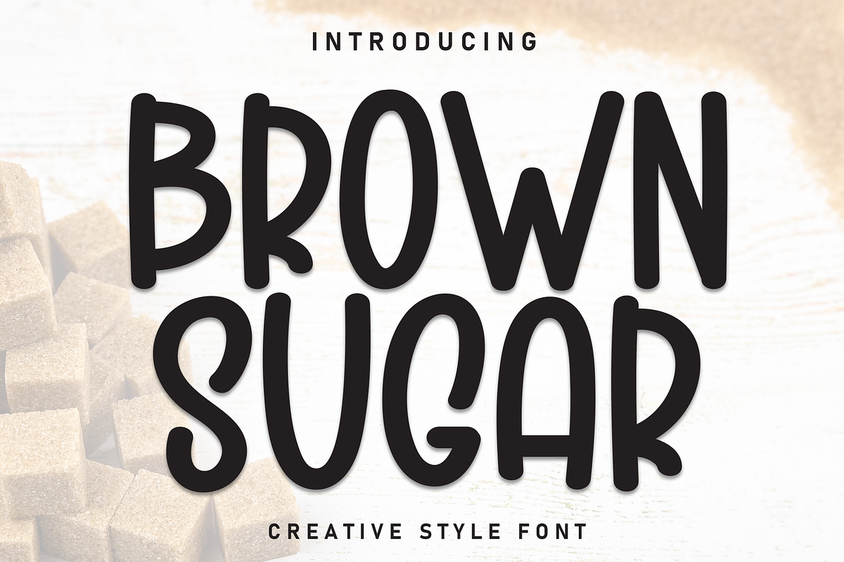 Brown Sugar | Script Font, a Script Font by Scratchones (Photo 1 of 8)