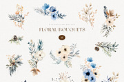 Watercolor winter wedding venue, an Object Illustration by MariGraphic boutique (Thumbnail 7 of 9)