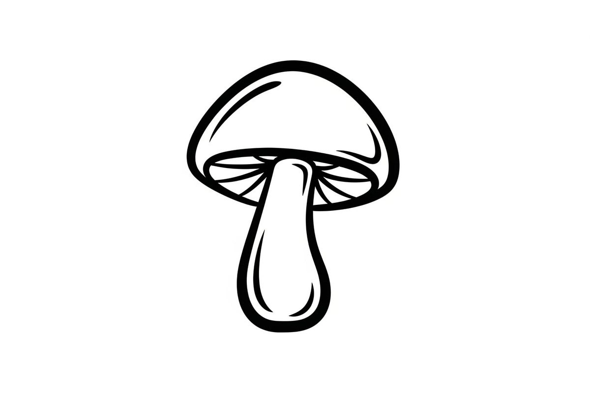 Hand Drawn Mushroom SVG Bundle, an Illustration by jahid234 (Photo 11 of 51)