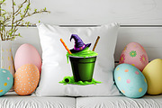 Coffee Halloween Clipart, an Illustration by Wow Magic (Thumbnail 2 of 4)