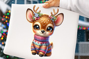 Christmas Animals Clipart PNG, a Transportation Illustration by SinaCreation (Thumbnail 5 of 7)