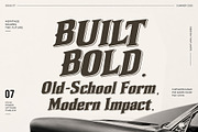 Montac Gartenz - Vintage Power, a Serif Font by HypeWorksCo (Thumbnail 3 of 13)