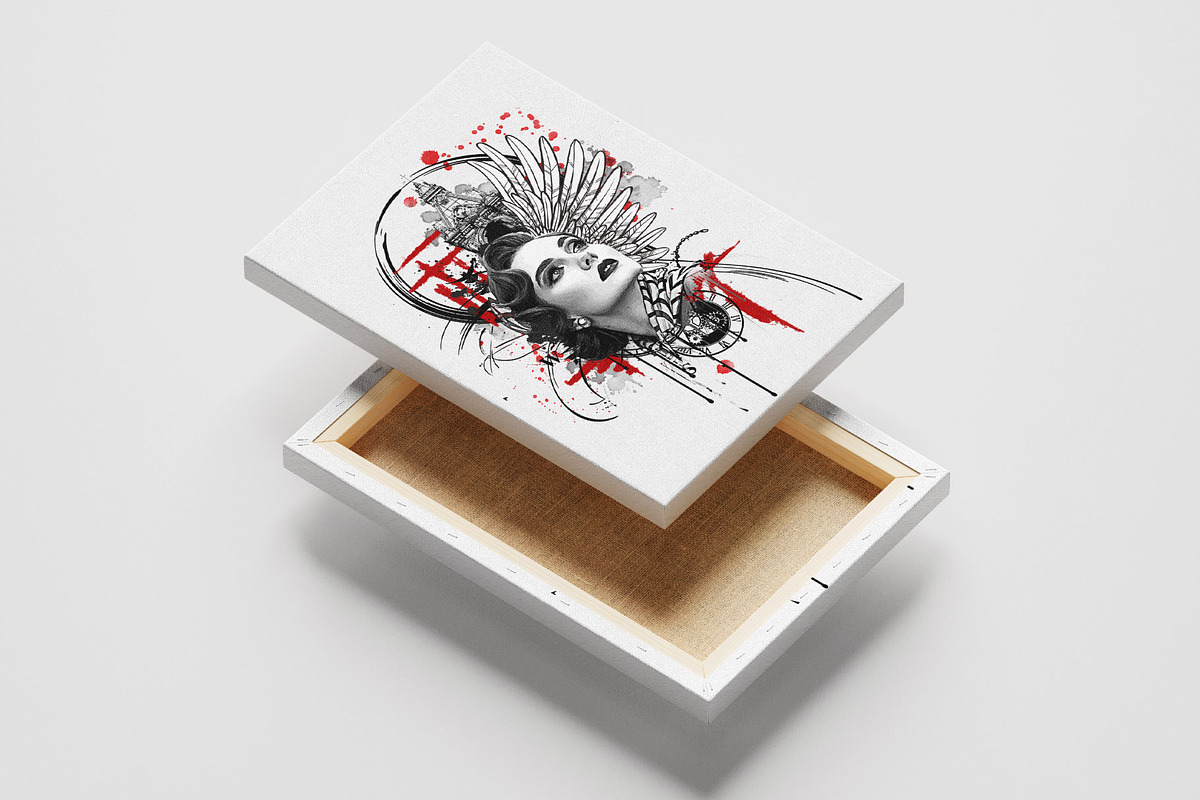 Artistic Watercolor Tattoo Art, an Action Add-On by MRI STUDIO (Photo 11 of 28)