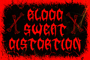Rusty Gore - Metal Font, a Font by PutraCetol Studio (Thumbnail 2 of 5)