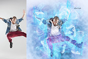 Smoke Photoshop Action preview 2