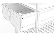 Bedside Table - IKEA NORDKISA, a Furniture 3D Model by 3DCargo (Thumbnail 23 of 26)