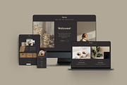 Luxe Squarespace 7.1 Template, a Squarespace Template by Forth and Wild (Thumbnail 1 of 9)