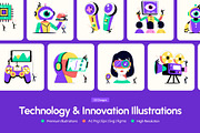 150 Technology and Innovation, a Technology Illustration by Brickclay (Thumbnail 1 of 15)