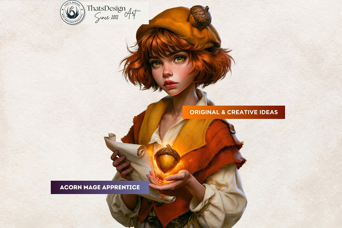 Guilded Harvest Autumn Clipart Set, a Seasonal Illustration by ThatsDesignArt (Photo 7 of 13)