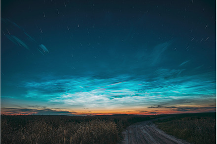 Amazing Rotate Stars Effect In Sky, a Nature Photo by Our Amazing World