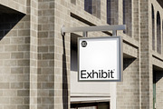 Store Signboard Mockup, an Advertising Mockup by SLAB! Design (Thumbnail 3 of 8)