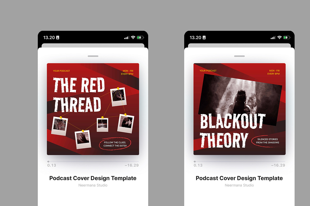 Conspiracy Podcast Cover, a Social Media Template by Neermana (Photo 3 of 4)